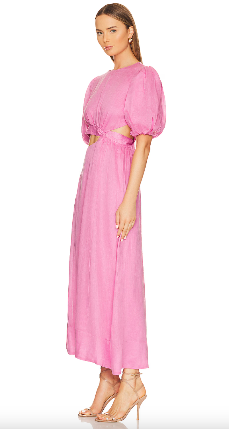 Impala Dress In Lili Pink