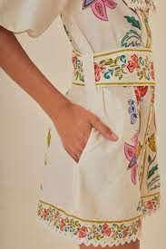 Off-White Floral Insects Romper