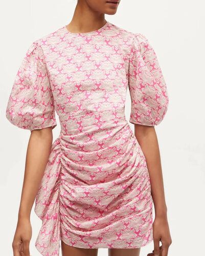 Pia Lotus Mini Dress