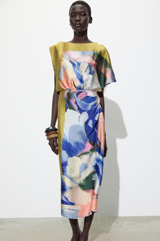 Elle Asymmetric Dress