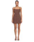 Rennie Dress Brown Plaid