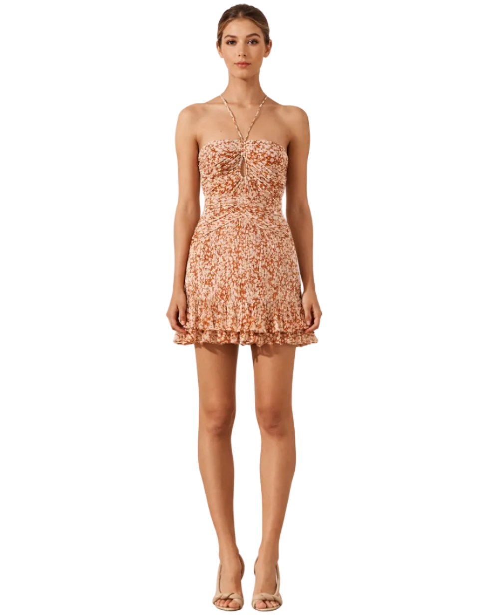Hala Print Mini Dress