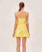 Alik Dress in Tuscany Spring