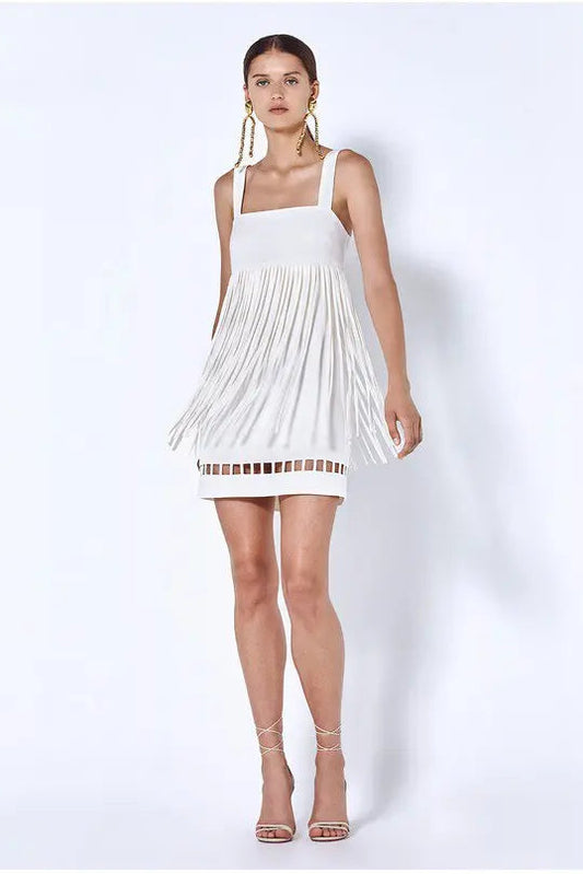 Sashia Dress in Alabaster