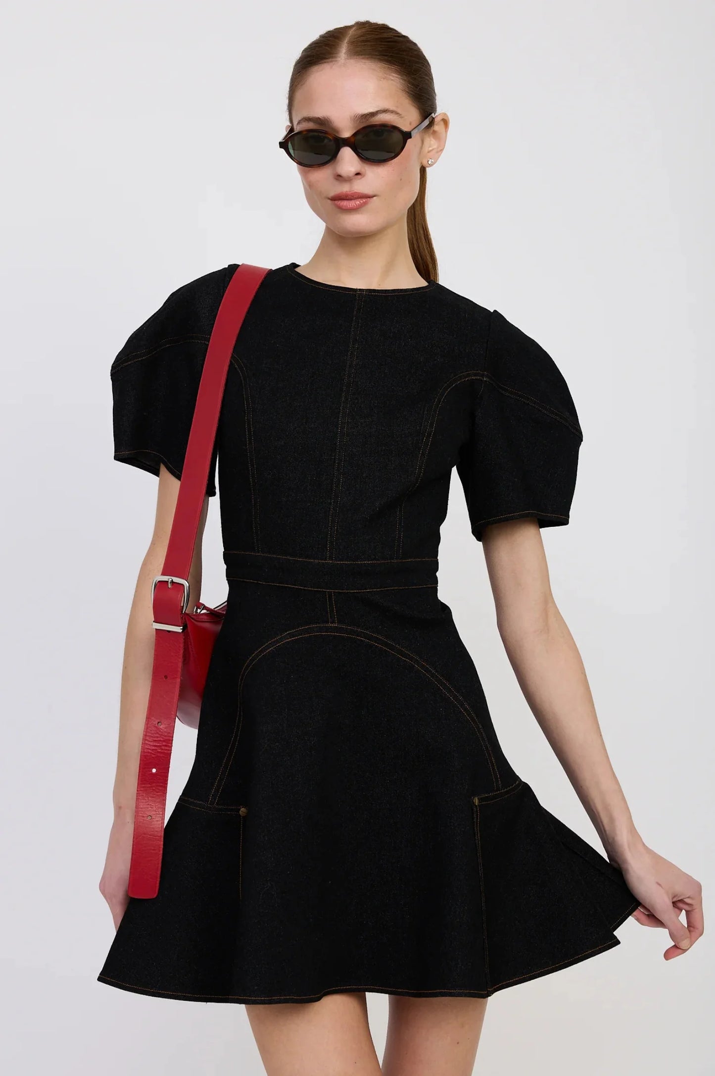 Aaliyah Denim Mini Dress