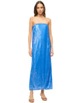 Casey Sequined Gown Blue