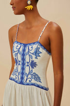 Shell Garden Maxi Dress