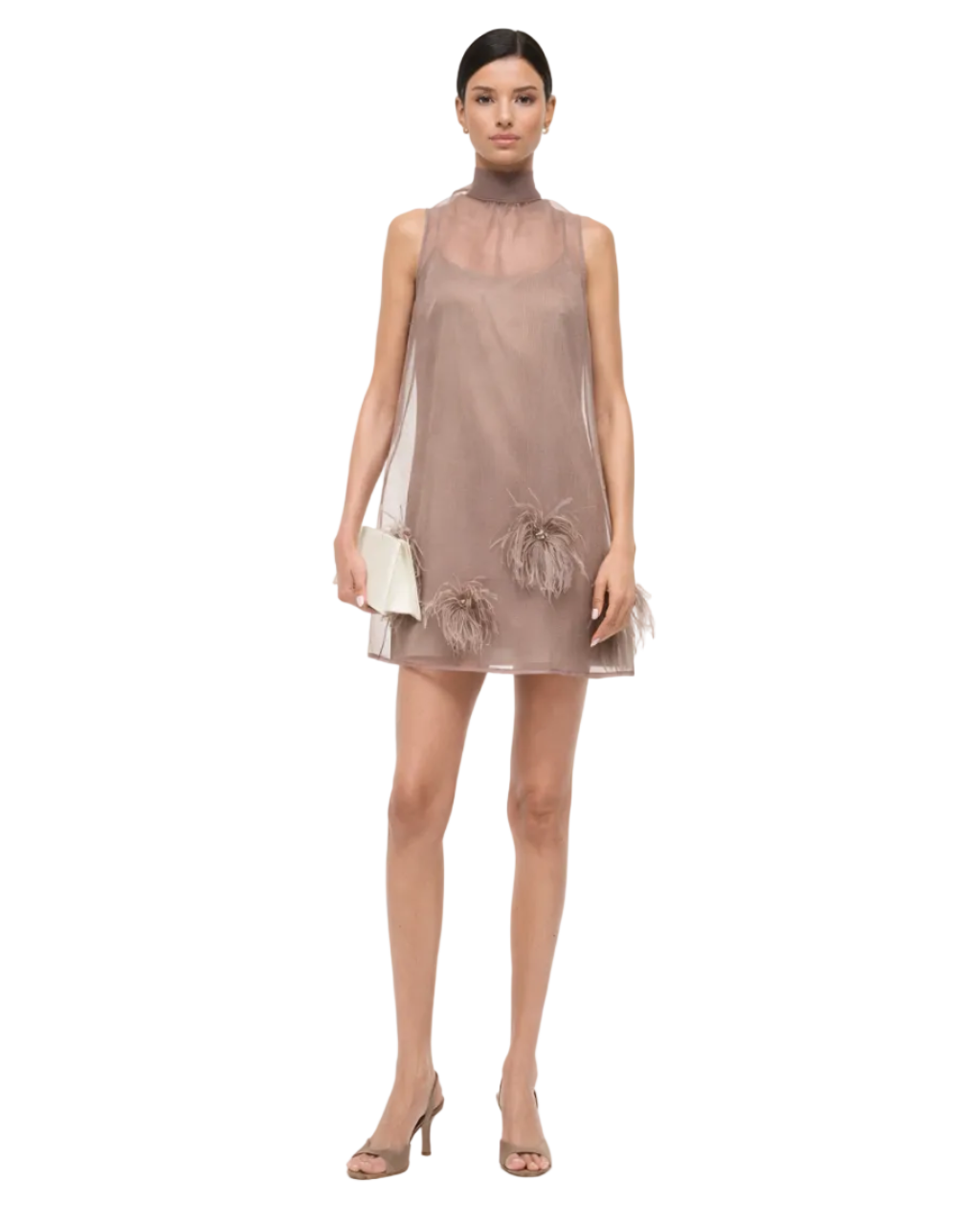 Albee Mini Dress Truffle
