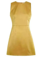 Garden Mini Dress Turmeric