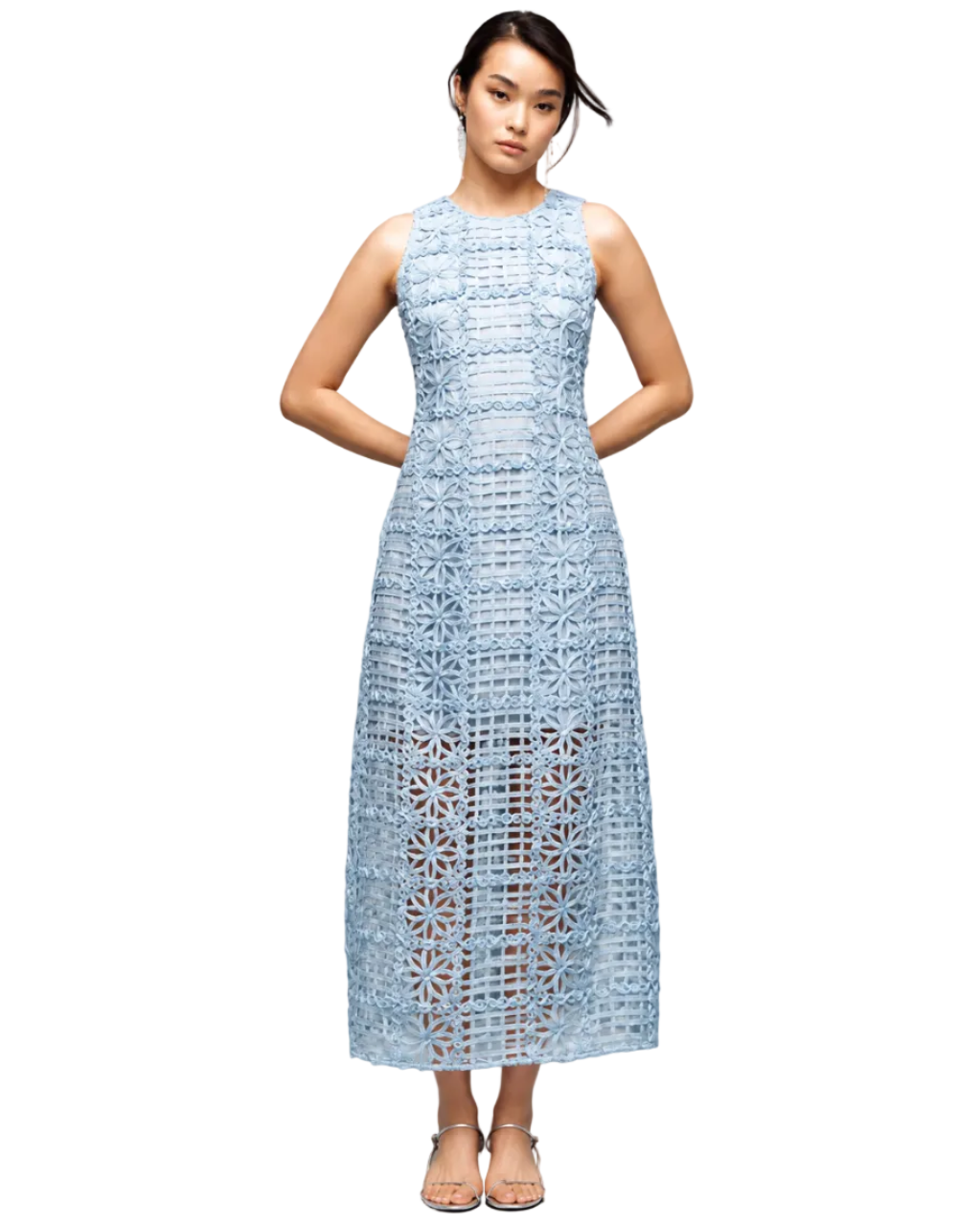 Endless Rose Midi In Blue