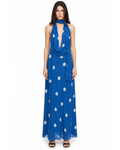 Poka Dot Scarf Dress