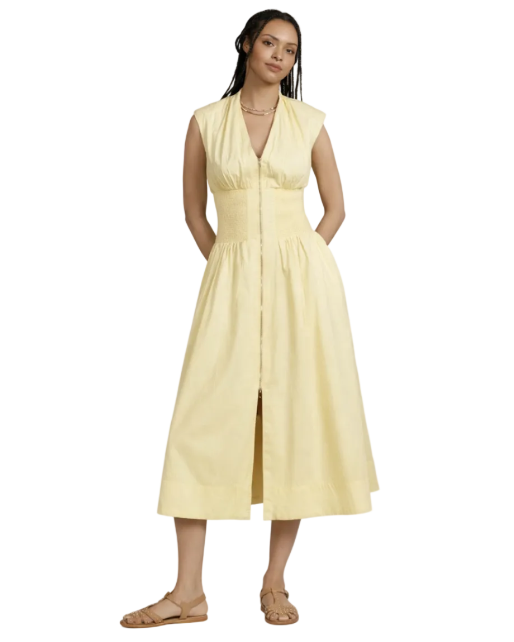 Tommie Cap Sleeve Dress