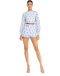 Aqua Sky Shorts Set