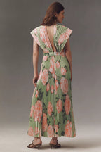 Pleated Gala Gown