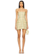 Bethany Skort Romper in Yellow