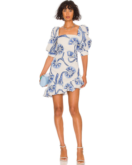 San Paolo Dress in Blue