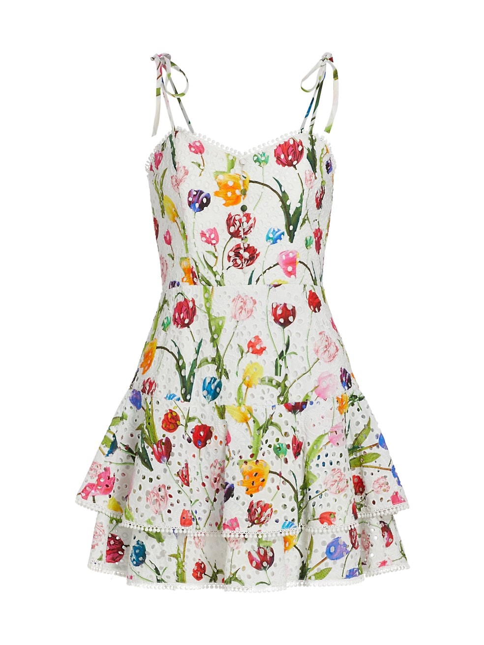 Rossette Floral Dress