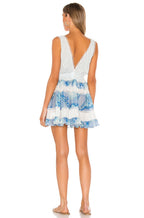 Silk Macrame Mini Dress