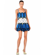 Bettina Mini Dress in Blue