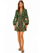 Garden Pineapple Mini Dress