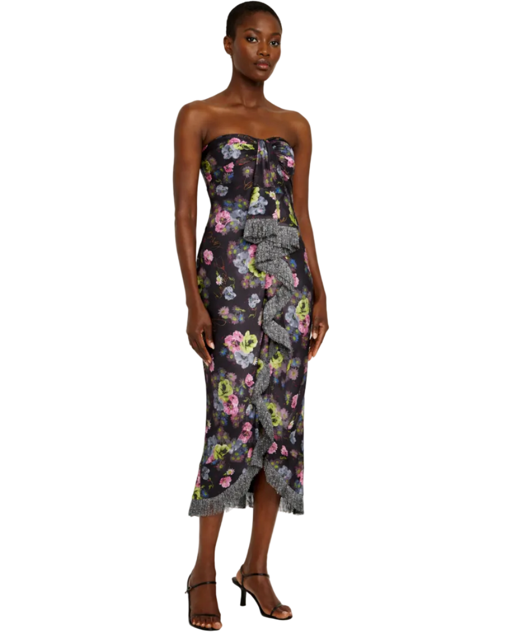 Midnight Bloom Elise Dress