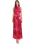 Iris Satin Maxi Dress