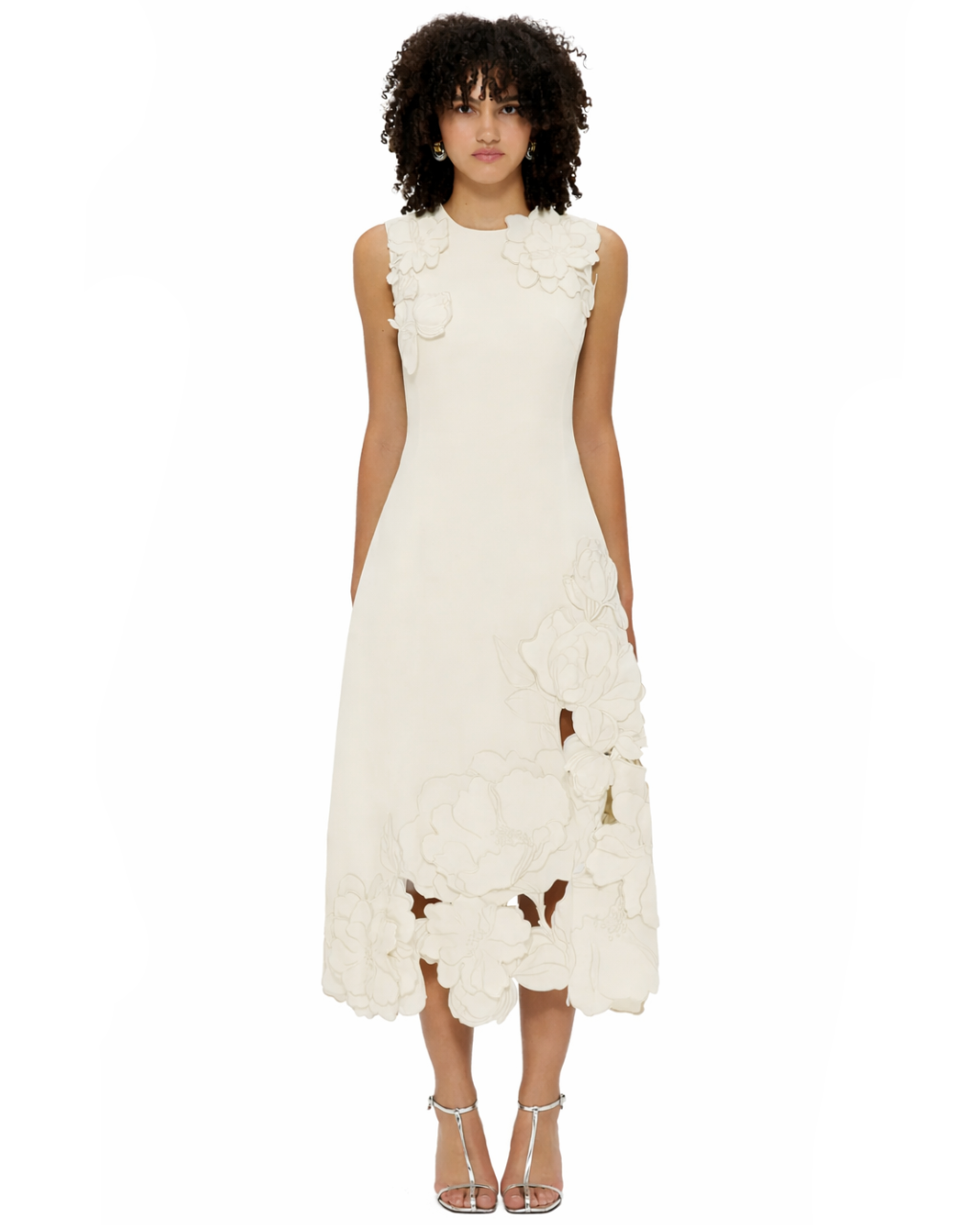 Cleo Applique Midi Dress