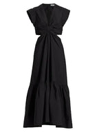 Alexandria Midi in Black