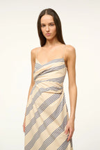 Sarah Marine Stripe Dress