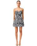 Roseate Mini Dress in Black