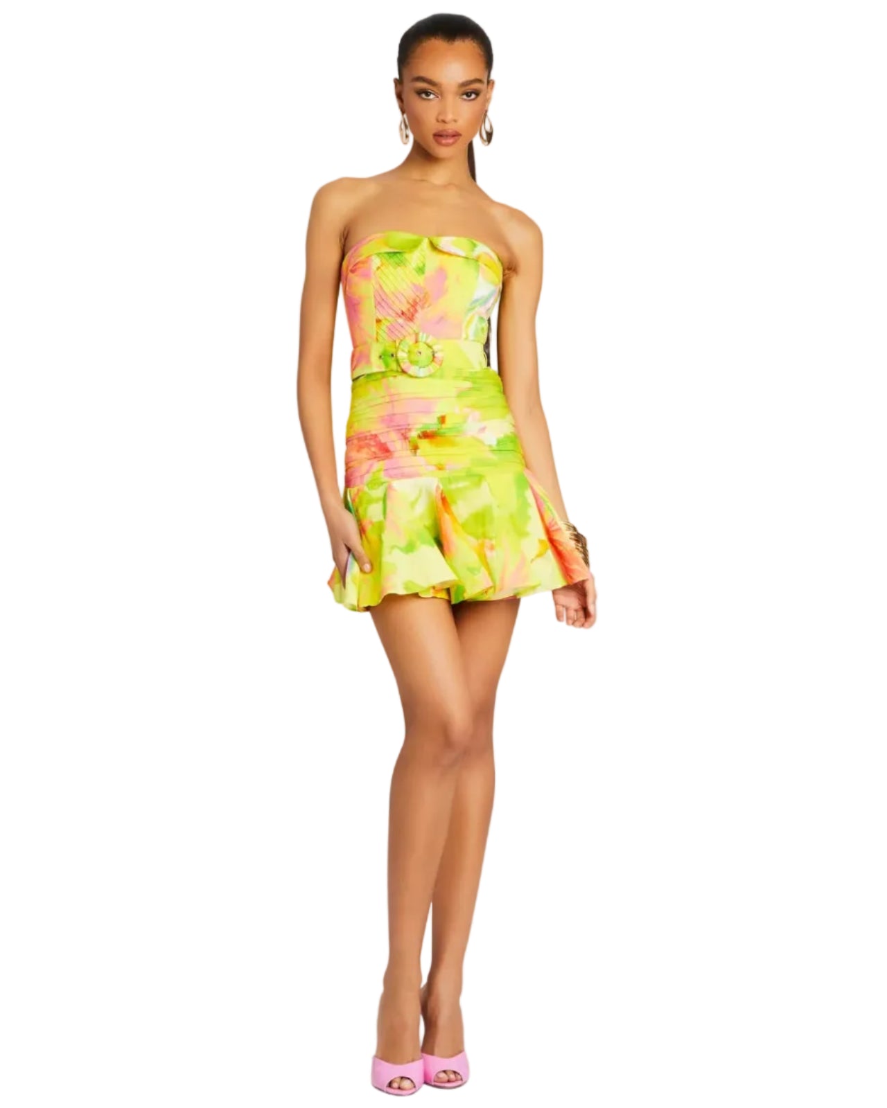 slim fit dress slacks Tessa Semi Formal Dress main image 1