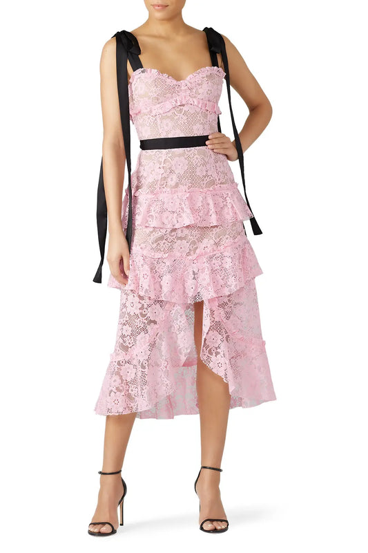 Iris High Low Dress