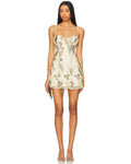 Opal Mini Dress Gold