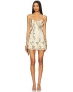 Opal Mini Dress Gold