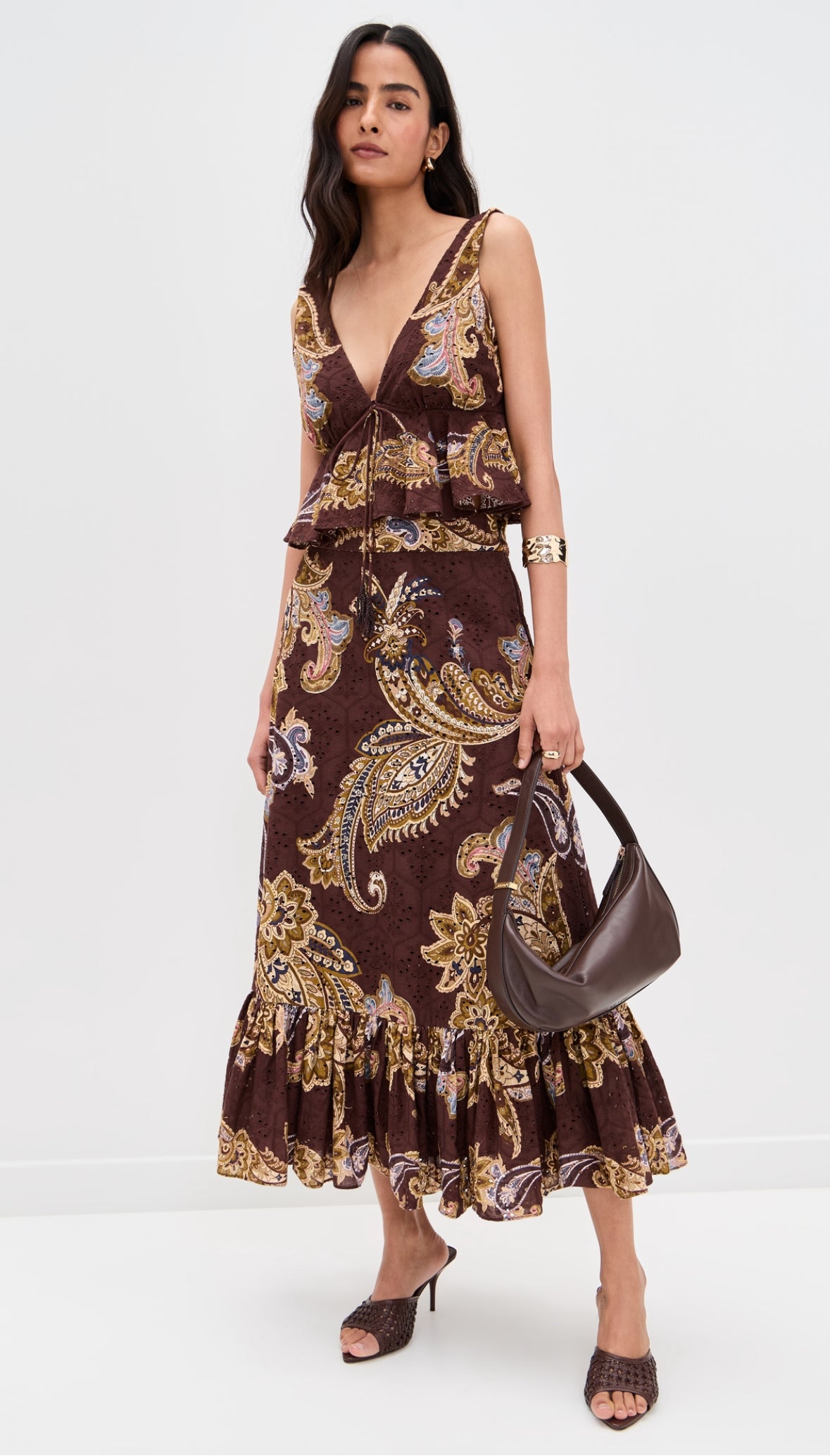 Paisley Brown Set