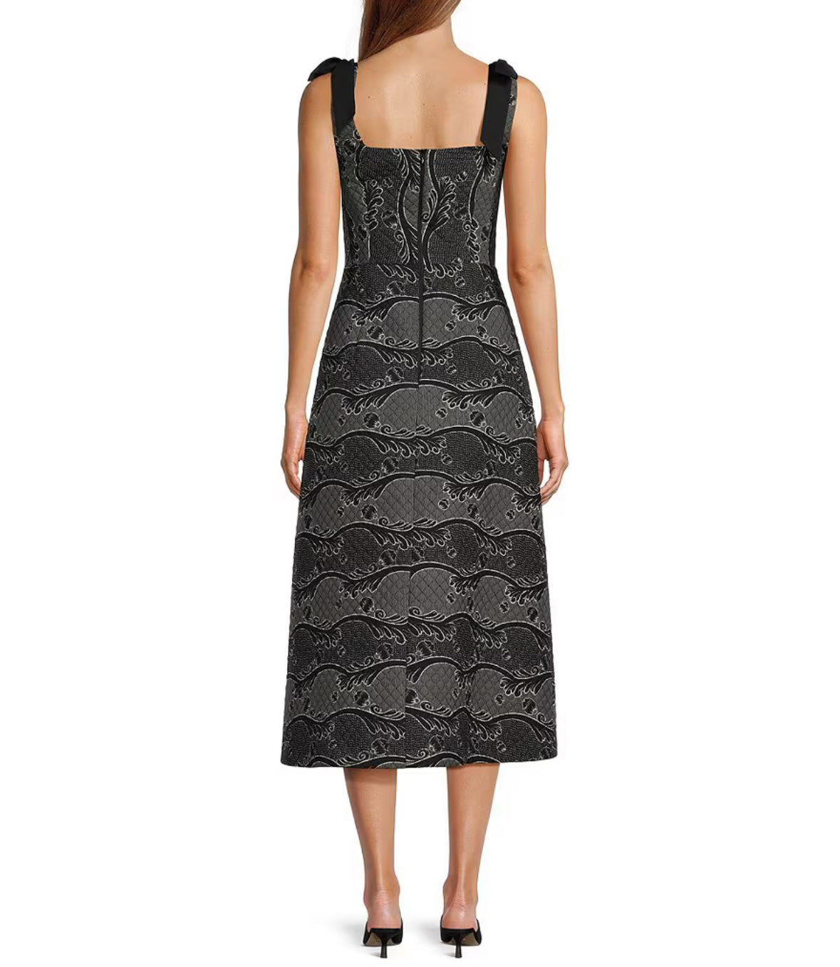 Schwan Print Quilt Midi