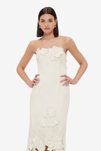 Rayna Maxi Dress in Vanilla