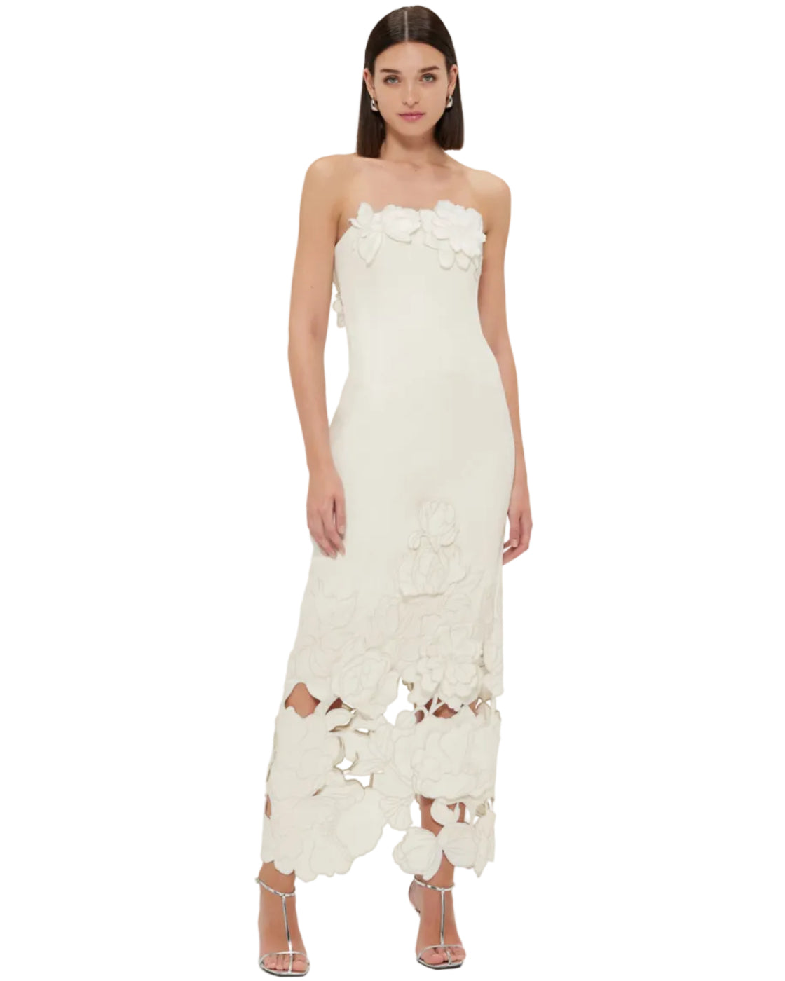 Rayna Maxi Dress in Vanilla