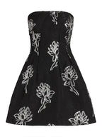 Jacquard Mini Dress