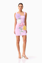 Buttercup Party Mini Dress In Purple