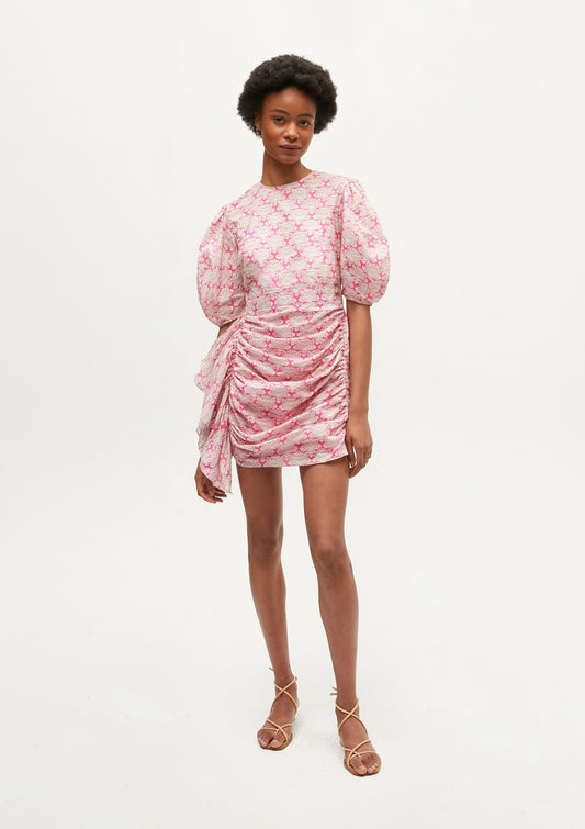 Pia Lotus Mini Dress
