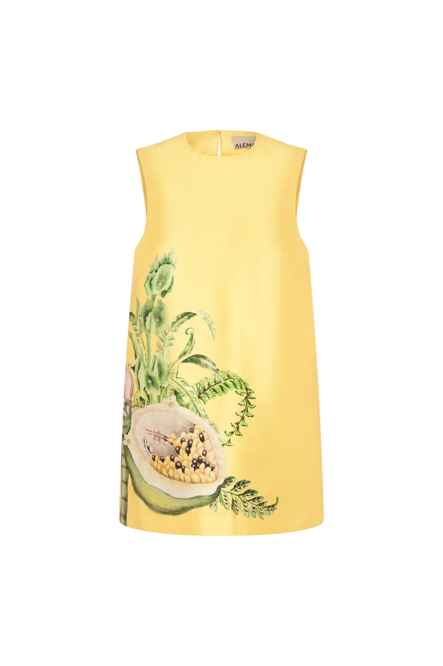 Sol Mini Dress In Lemon