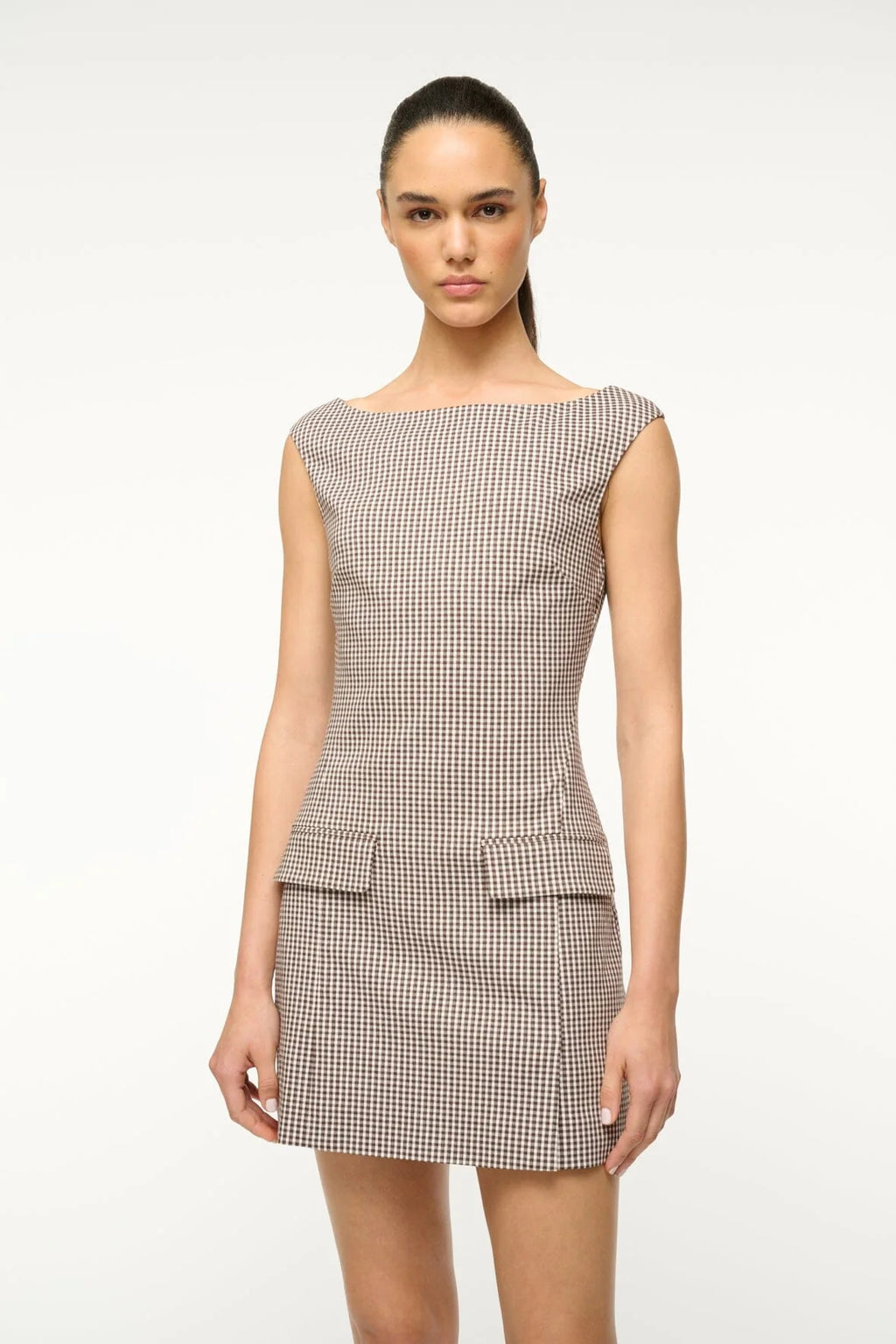 Walker Dress In Brown
