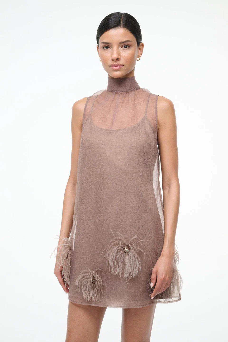 staud albee mini dress STAUD, Albee Mini Dress in Spring Day, Size Large