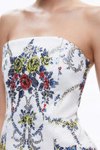 Velia Strapless Mini Dress