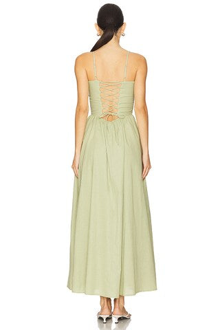 Hilda Maxi Dress Pear