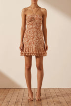 Hala Print Mini Dress