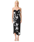 Ilaria Sweetheart Midi Dress