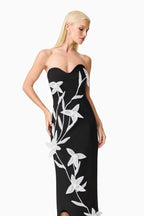 Ilaria Sweetheart Midi Dress