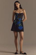 Brigitte Floral Embroidered